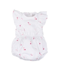 Bild på LIVLY Lilly Romper (White Mini Cherries) (3-6m)