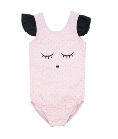 Bild på LIVLY Saturday Angel Baddräkt (Pink/Grey Dots) (4 år)