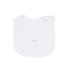 Bild på LIVLY Saturday bib (Vit Silverprickar)