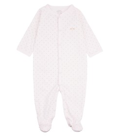 Bild på LIVLY Saturday Simplicity Pyjamas med fötter (Rosa)
