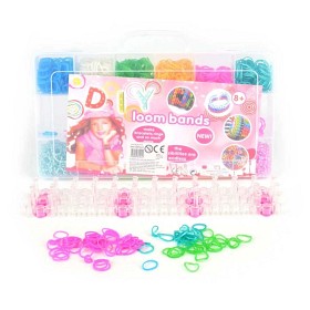 Bild på Loom Bands Armbandskit Gör-det-själv 2400 delar