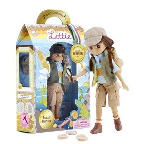 Bild på Lottie Docka Fossil Hunter Fossiljägare 18 cm