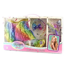 Bild på Magic Girl Kjol och tillbehör (Rainbow)