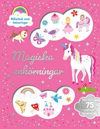 Bild på Magiska enhörningar Målarbok med tatueringar