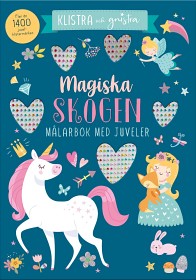 Bild på Magiska skogen Målarbok med juveler