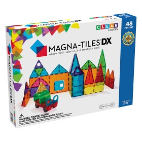 Bild på Magna-Tiles DX Clear colors 48-delar