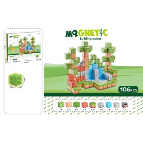 Bild på Mag&Play - Building cubes 2 cm 106 st