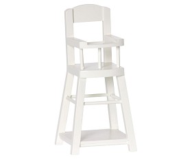 Bild på Maileg Hög barnmatsstol till möss (Offwhite)