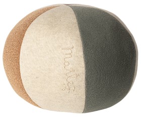 Bild på Maileg Mjuk Boll (Grön/coral glitter)