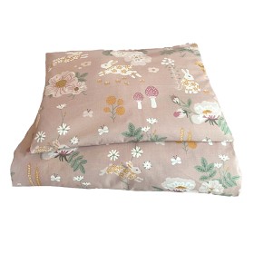 Bild på Majvillan Påslakanset Spjälsäng Old Garden (Rosa)