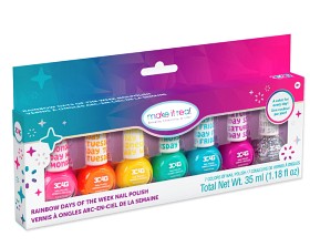 Bild på Make it Real Rainbow Days of the week Nagellack