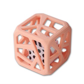 Bild på Malarkey Kids Bitleksak Kub (Peachy Pink)