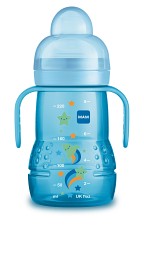 Bild på MAM Flaska Trainer 220 ml (Blå)