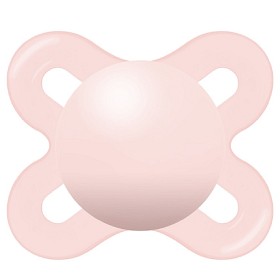 Bild på MAM Start 0-2m Silikon Rosa/Vit