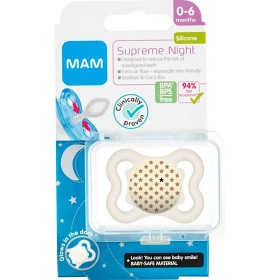 Bild på MAM Supreme Night Napp 0-6m (Neutral)