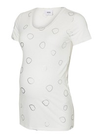 Bild på Mamalicious Gravid t-shirt (Vit) (M)