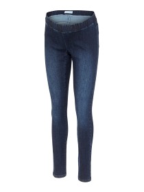 Bild på Mamalicious Lola Denimleggings (Mörkblå)