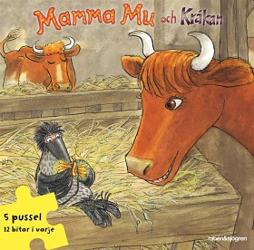 Bild på Mamma Mu och Kråkan Pusselbok