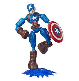 Bild på Marvel Avengers Figur med rörliga leder (Captain America)