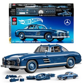 Bild på Mattel Brick Shop Premium Series Modellbil Mercedes-Benz