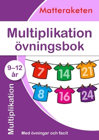 Bild på Matteraketen Multiplikation Övningsbok (9-12 år)