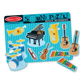 Bild på Melissa & Doug Ljudpussel Instrument (8-bitar)