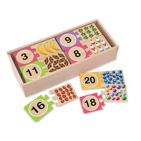 Bild på Melissa & Doug Sifferpussel (40-bitar)