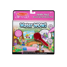 Bild på Melissa & Doug Water Wow! Målarbok med lins (Sagovärld)