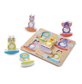 Bild på Melissa & Doug Chunky Puzzle Safari