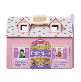 Bild på Melissa & Doug - Fold and Go Dockhus