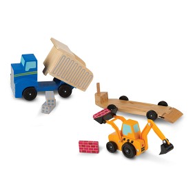 Bild på Melissa & Doug Grävmaskin och dumper