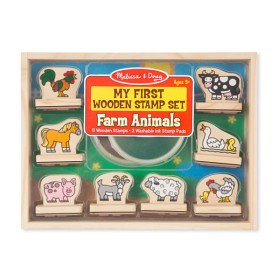 Bild på Melissa & Doug Stämpelset Bondgårdsdjur