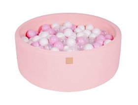 Bild på MeowBaby Bollhav 90x30 cm med 250 bollar (Amour)