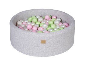 Bild på MeowBaby Bollhav 90x30 cm med 250 bollar (Spring)