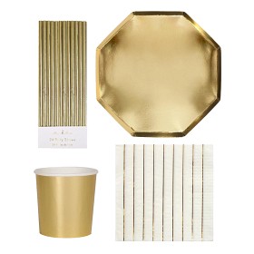 Bild på Meri Meri Kalaspaket Guld