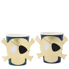 Bild på Meri Meri Muggar 8-pack (Pirates)