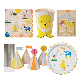 Bild på Meri Meri Silly Circus Kalaspaket Stort