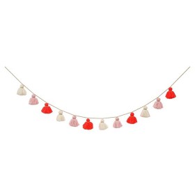 Bild på Meri Meri Tassels Girlang (Coral)
