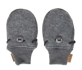 Bild på Mikk-line Vantar Merinoull (Melange Grey)