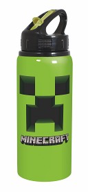 Bild på Minecraft Vattenflaska Aluminium (Grön)