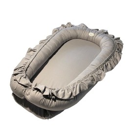 Bild på Mini Dreams Babynest Volang (Grå)