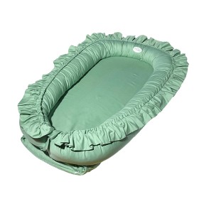 Bild på Mini Dreams Babynest Volang (Grön)