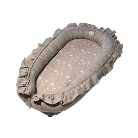 Bild på Mini Dreams Babynest Volang (Kanin Grå)