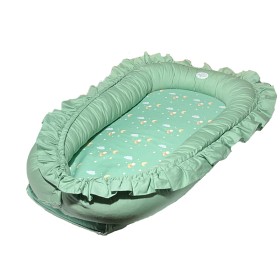 Bild på Mini Dreams Babynest Volang (Kanin Grön)
