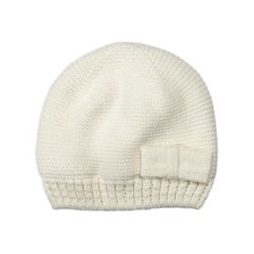 Bild på Mini Dreams Mössa med rosett (Off White)