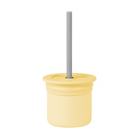Bild på Minikoioi Drick- och Snacksset (Gul/Grå)