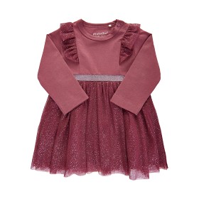 Bild på MINYMO Klänning LS (Crushed Berry) Rosa/Lila (stl 50)
