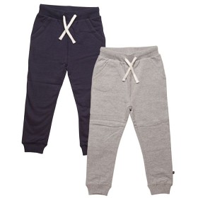 Bild på MINYMO Mjukisbyxor 2-pack Dark Navy (86)