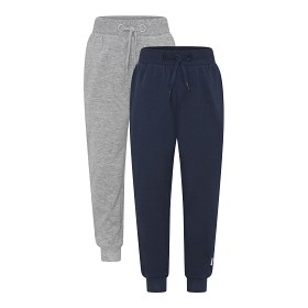 Bild på MINYMO Mjukisbyxor 2-pack (Mörkblå/Grå)