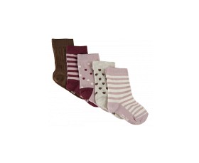 Bild på MINYMO Strumpor 5-pack (Rosa)